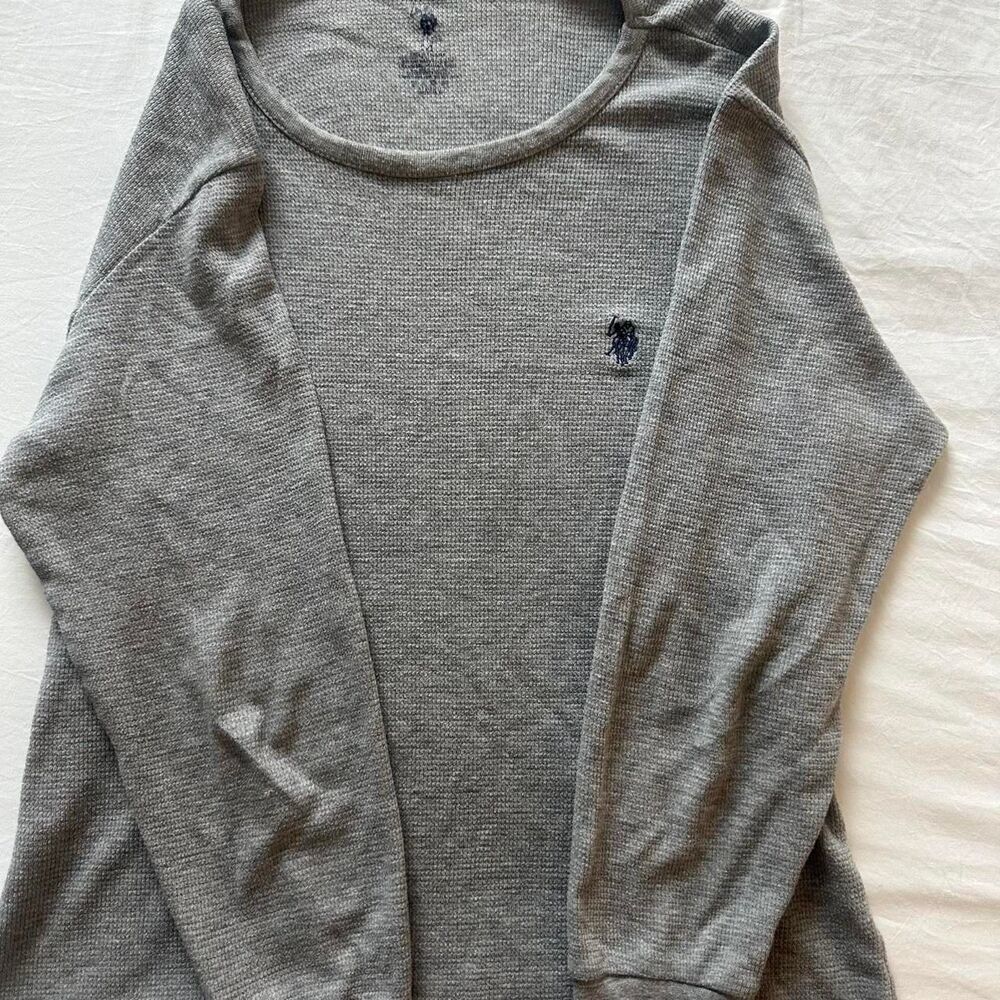 Us-polo-assn Women's Grey Polo-shirts